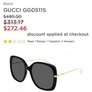 Gucci sunglasses, yes they are authentic. (SEND OFFERS 😊😊)